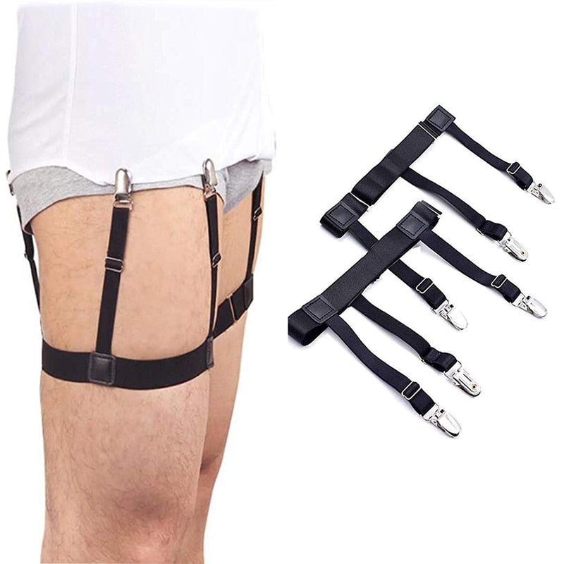 Non-slip Keep Shirt Tucked Thigh Suspender