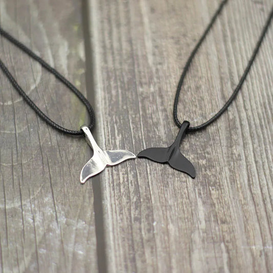 Whale Tail Pendant Necklace