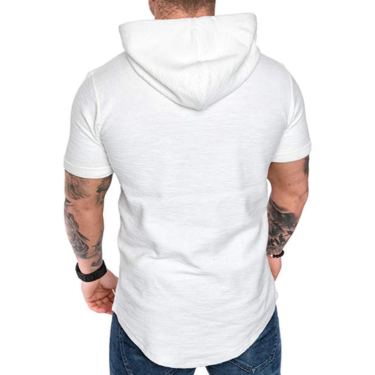 Short Sleeve Hoodies Sweatshirts
