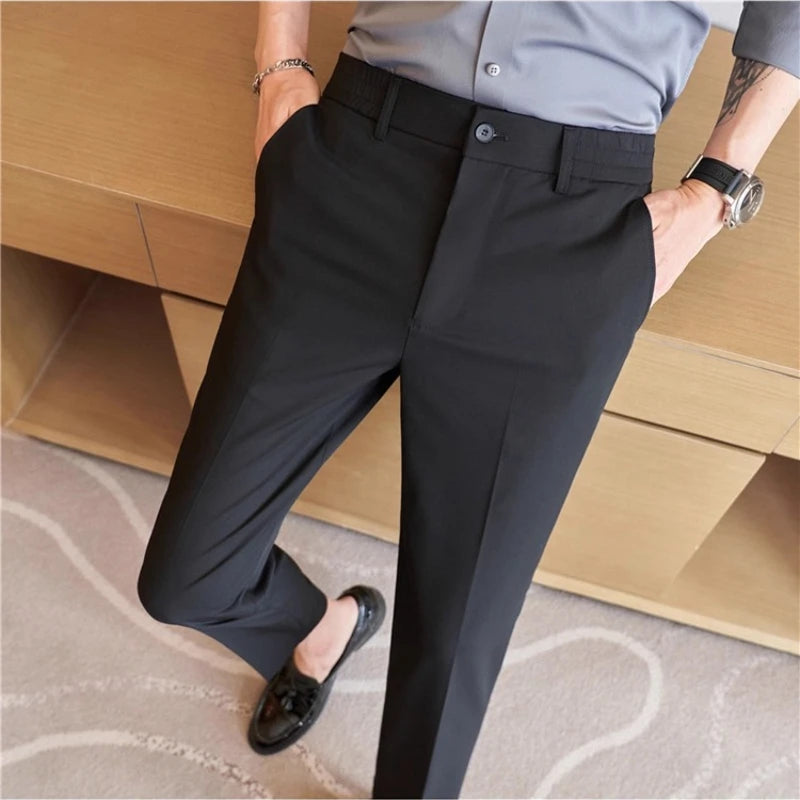 Casual Cropped Pants