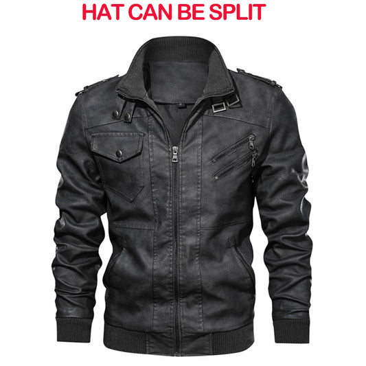 FC PU Biker Leather Jacket