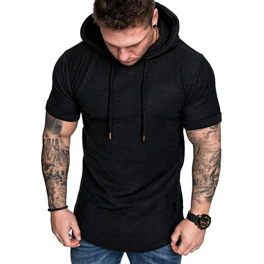 Short Sleeve Hoodies Sweatshirts