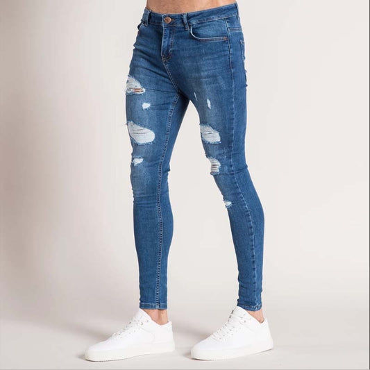 Fashion Casual Ripped Jeans
