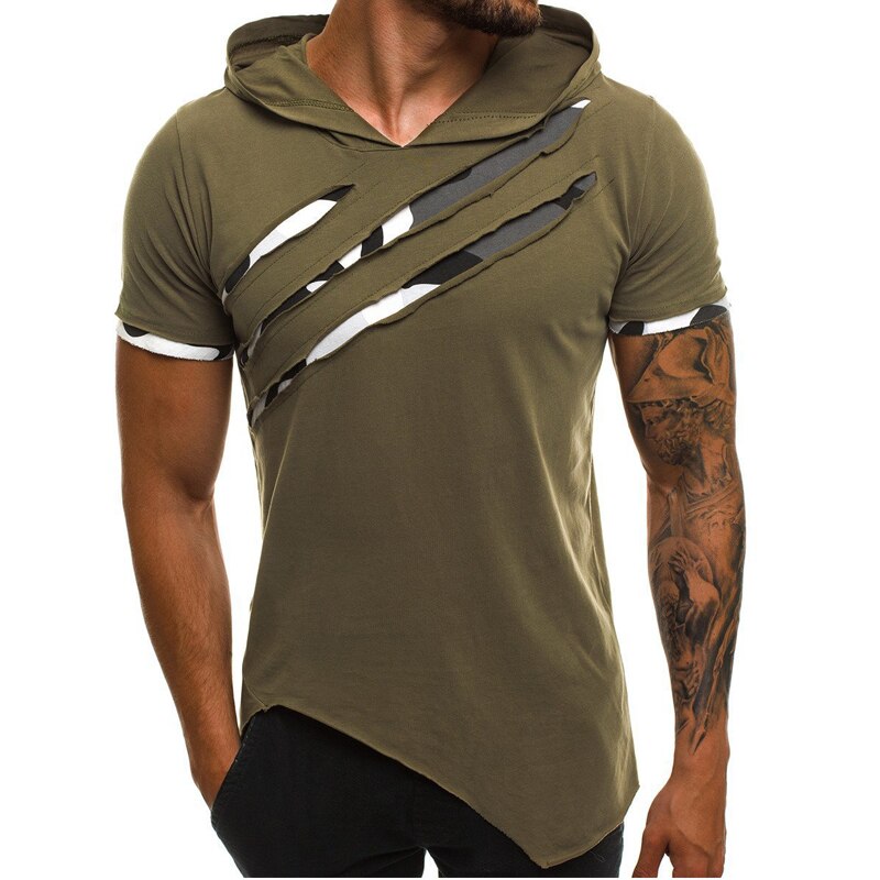 Hoodies Short Sleeve T-shirt