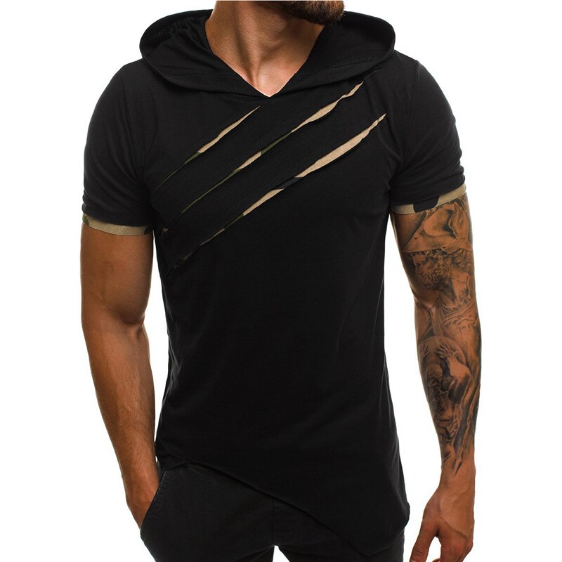 Hoodies Short Sleeve T-shirt