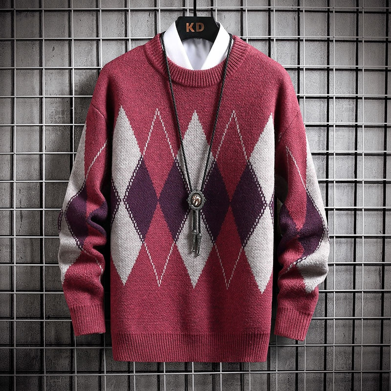 Thick Warm Knitted Classic Pullover