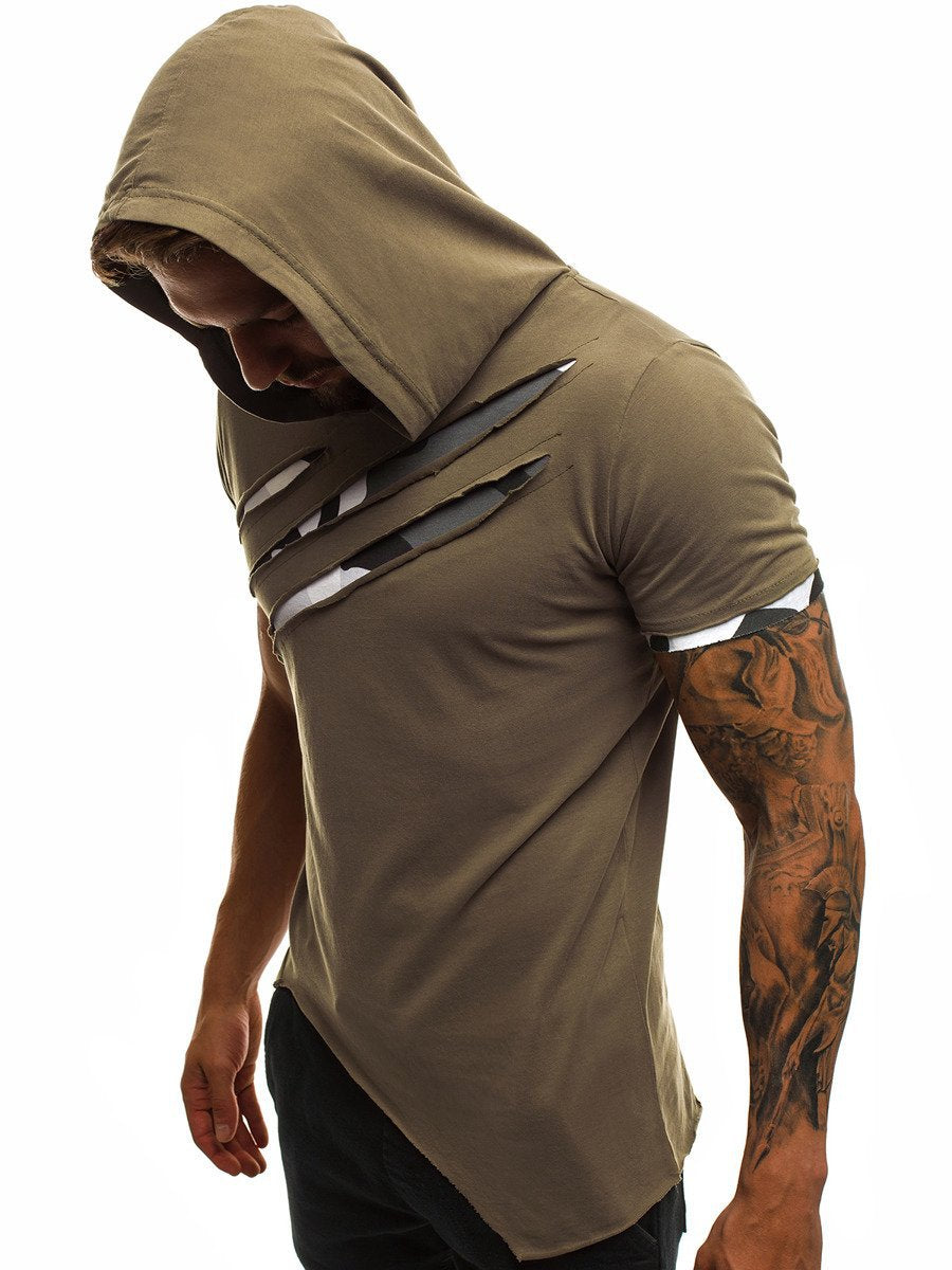 Hoodies Short Sleeve T-shirt