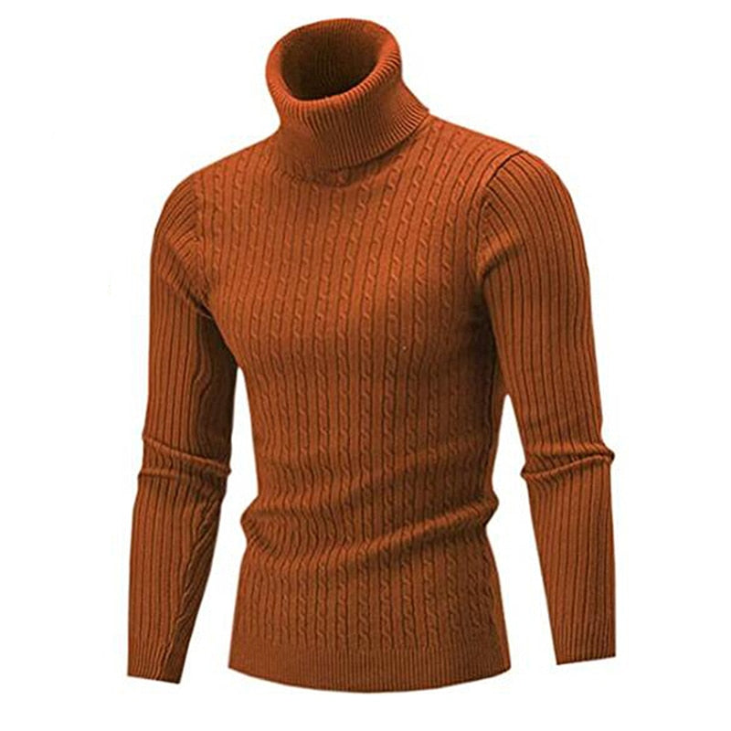 Knitted Turtleneck Sweater