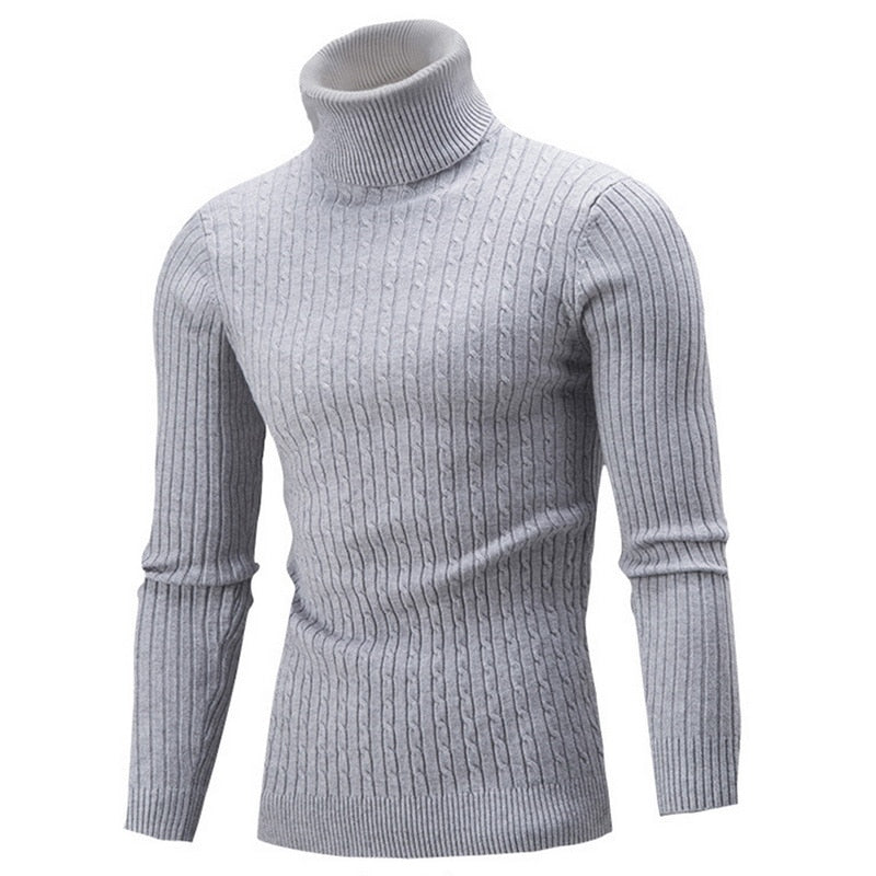 Knitted Turtleneck Sweater