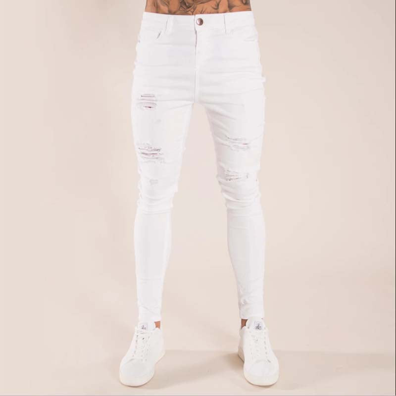 Fashion Casual Ripped Jeans
