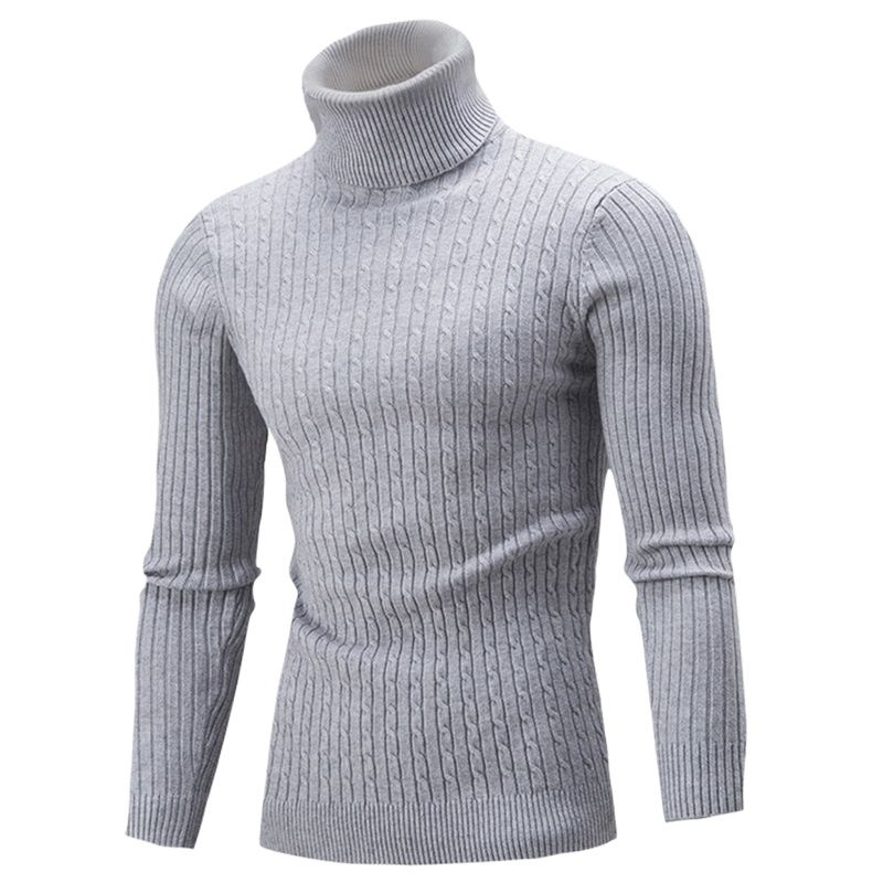 Knitted Turtleneck Sweater