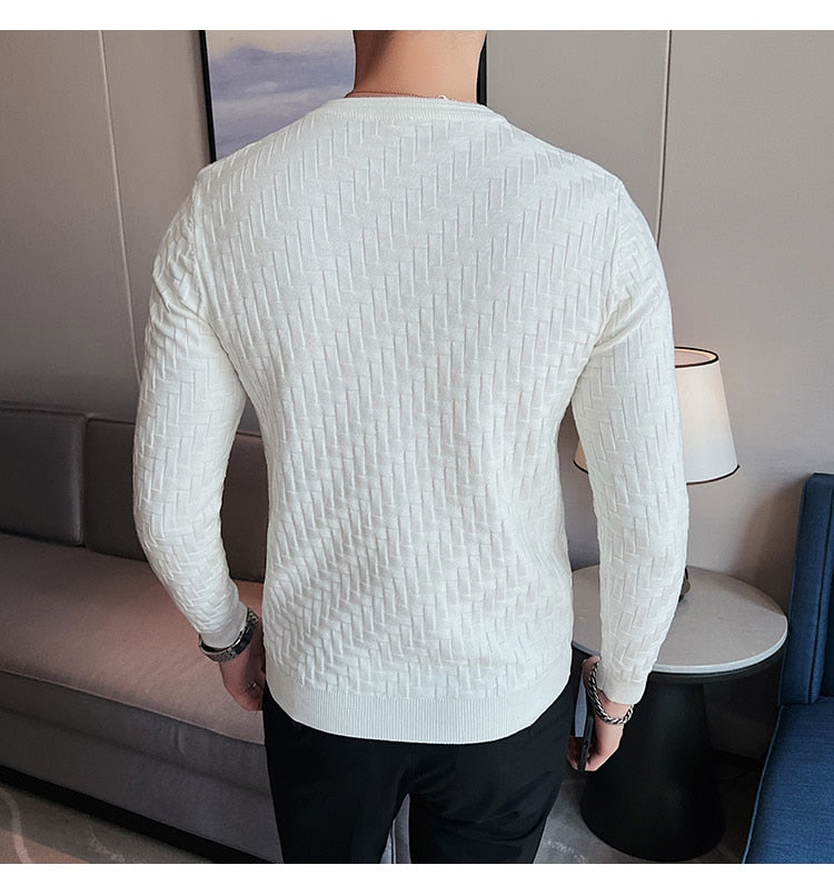 FC Slim Fit Plaid Sweater