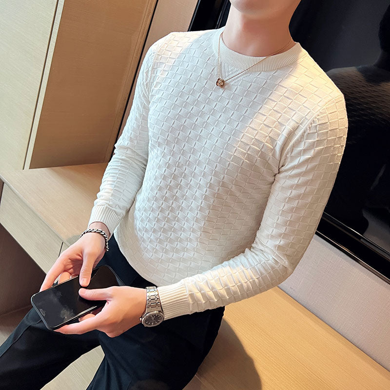 FC Slim Fit Plaid Sweater