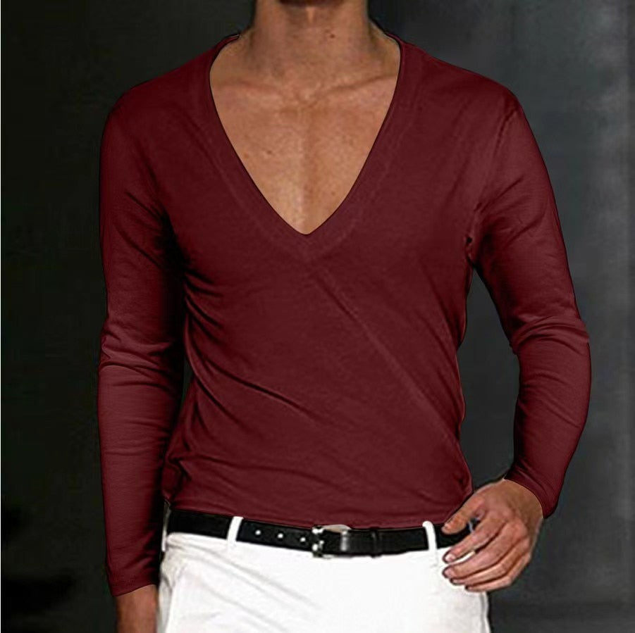 Casual V-neck Sweater