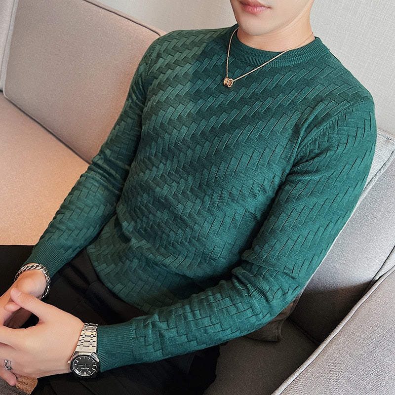 FC Slim Fit Plaid Sweater