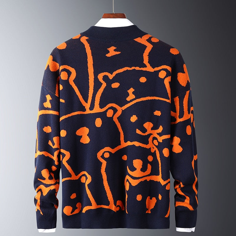 Bear Pattern Sweaters