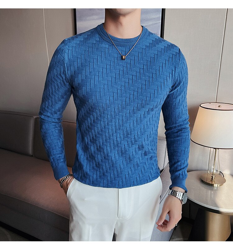 FC Slim Fit Plaid Sweater