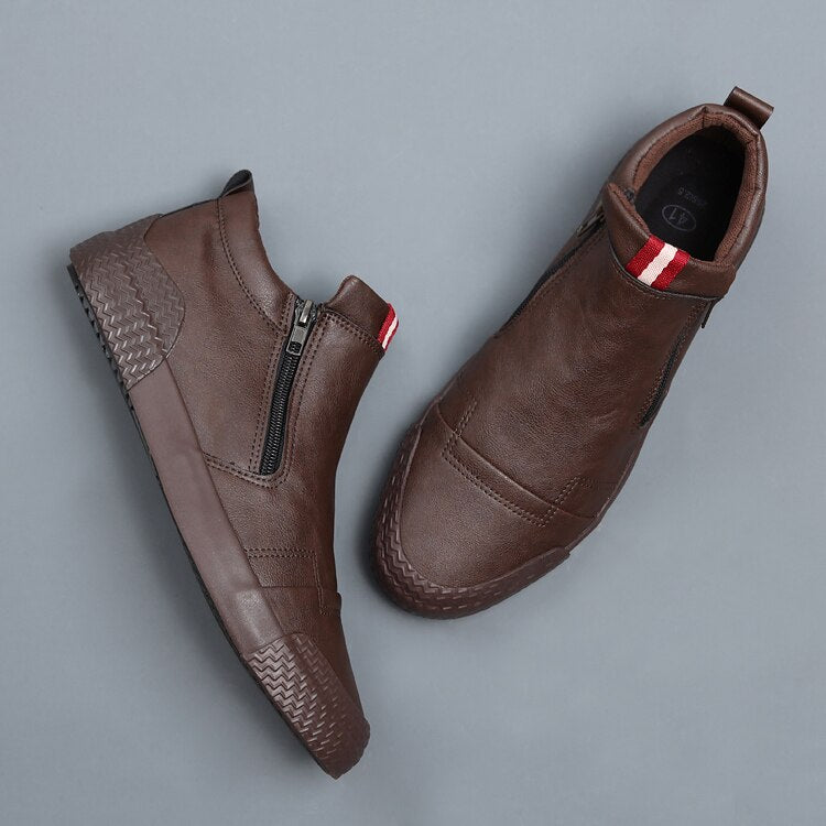 Leather Casual Sneakers