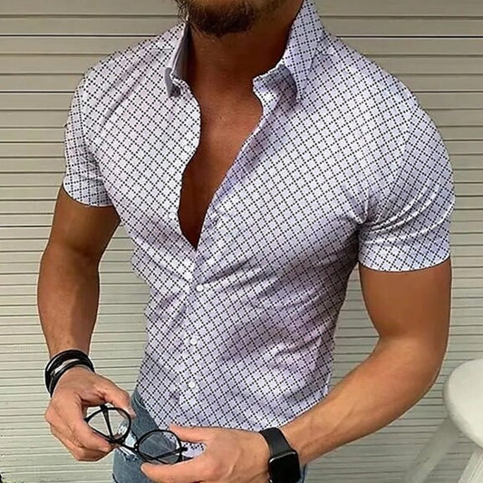 Fashion Slim Casual Shirts