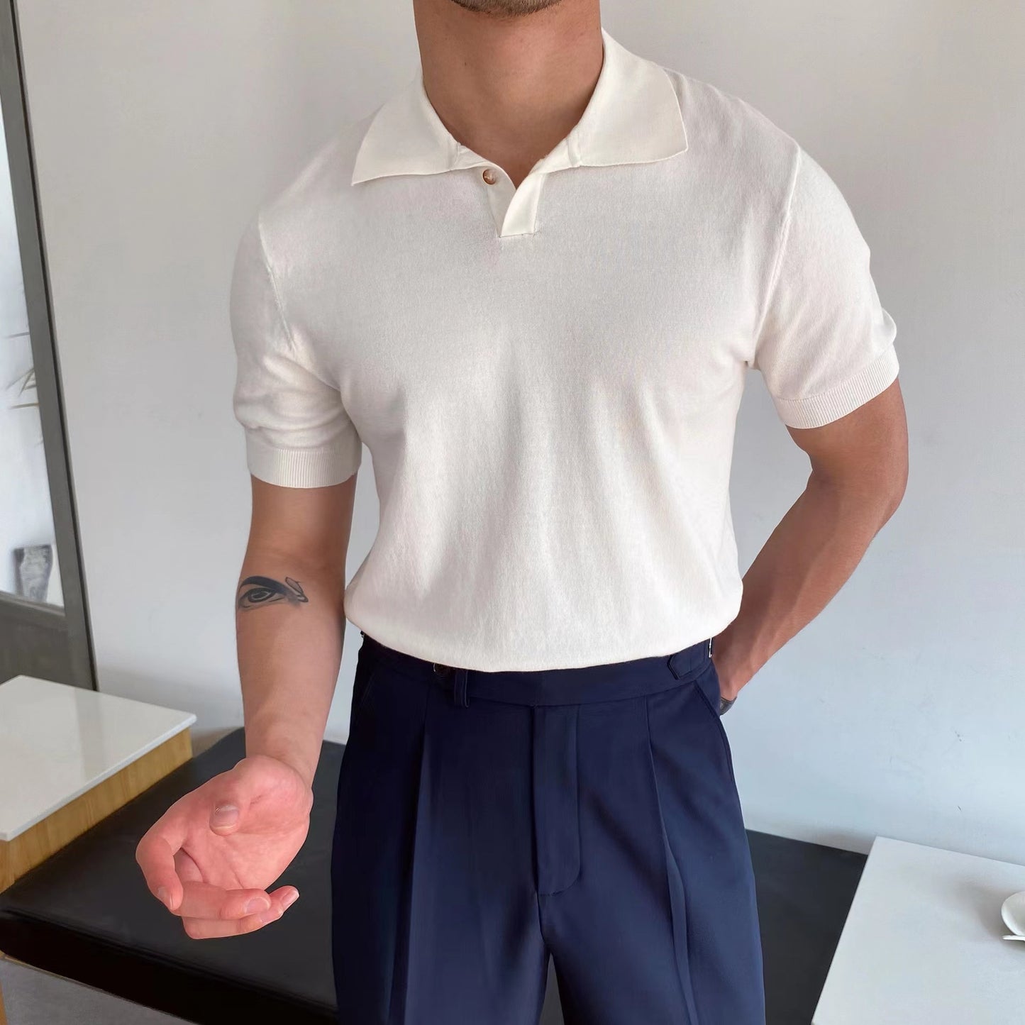 Fashion Knitwear Polo Shirts