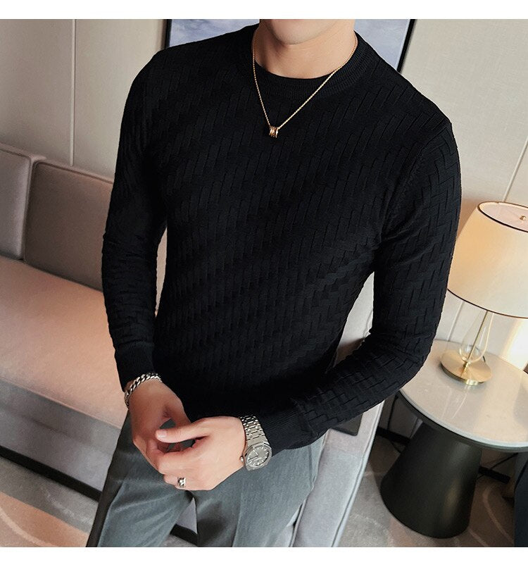 FC Slim Fit Plaid Sweater