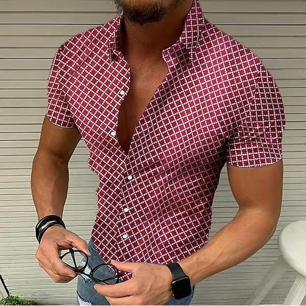 Fashion Slim Casual Shirts