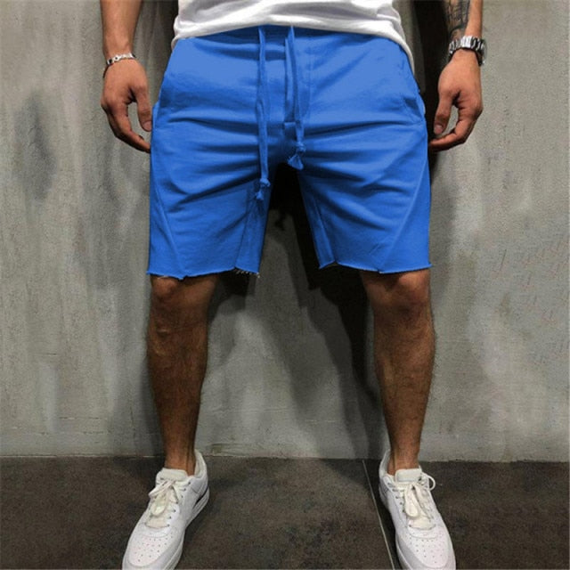 Men Sport Workout Shorts Men