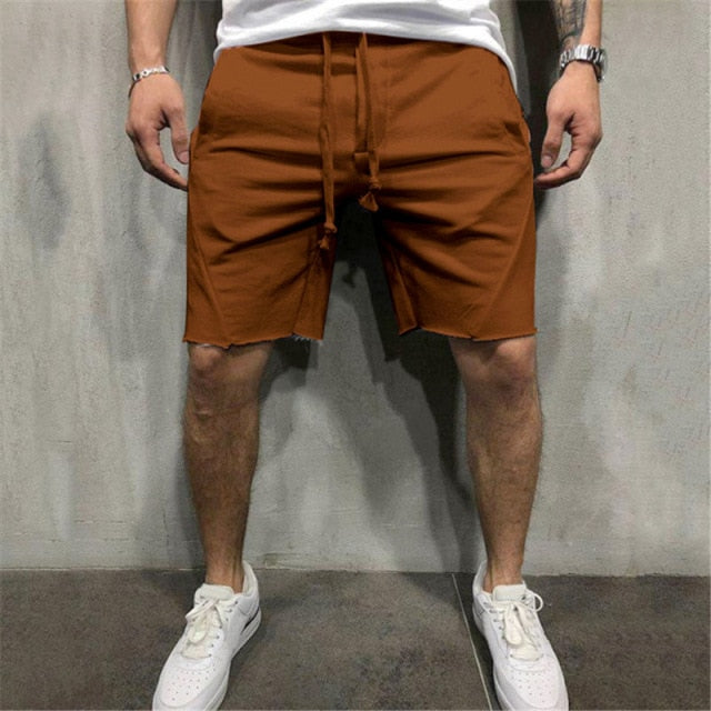 Men Sport Workout Shorts Men