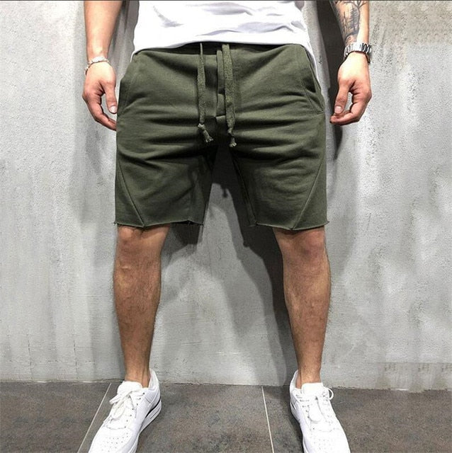 Men Sport Workout Shorts Men