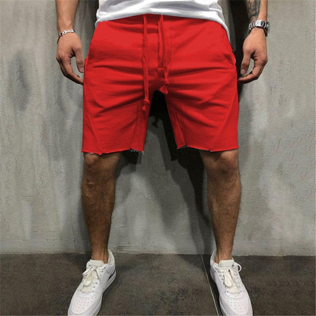 Men Sport Workout Shorts Men