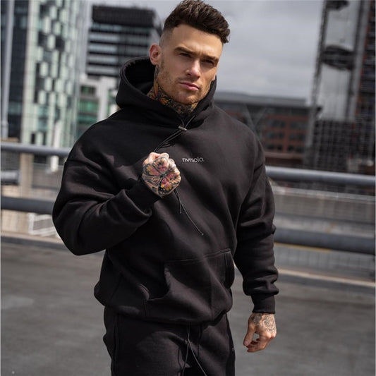 Men Fitness Fashion Hoodie Sweatshirts