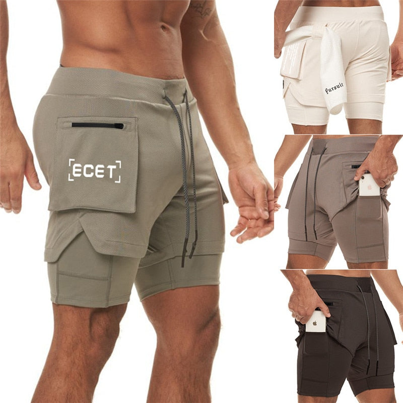 Men's Gym Quick-Drying Shorts