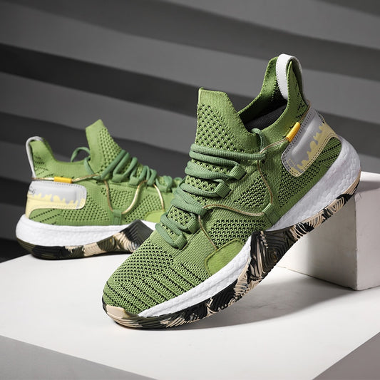 Men Breathable Shockproof High Top Sneakers