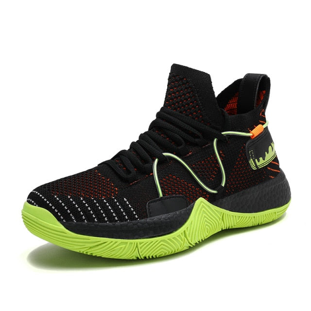 Men Breathable Shockproof High Top Sneakers