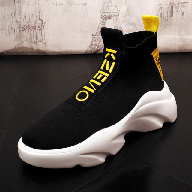 Men Ankle Wool Knitted Sock Sneakers