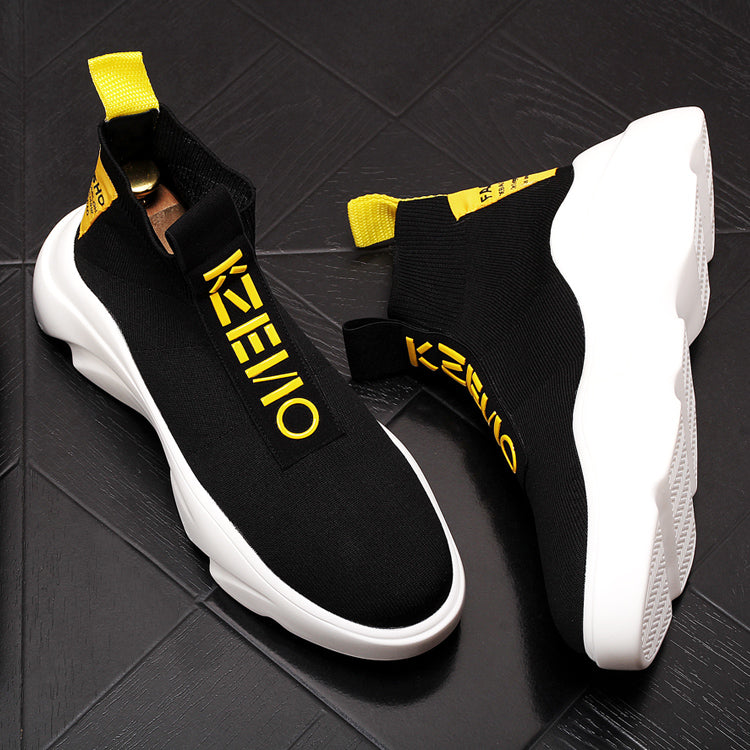 Men Ankle Wool Knitted Sock Sneakers