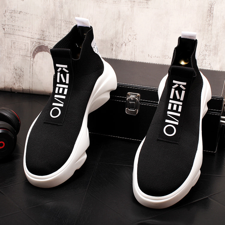 Men Ankle Wool Knitted Sock Sneakers