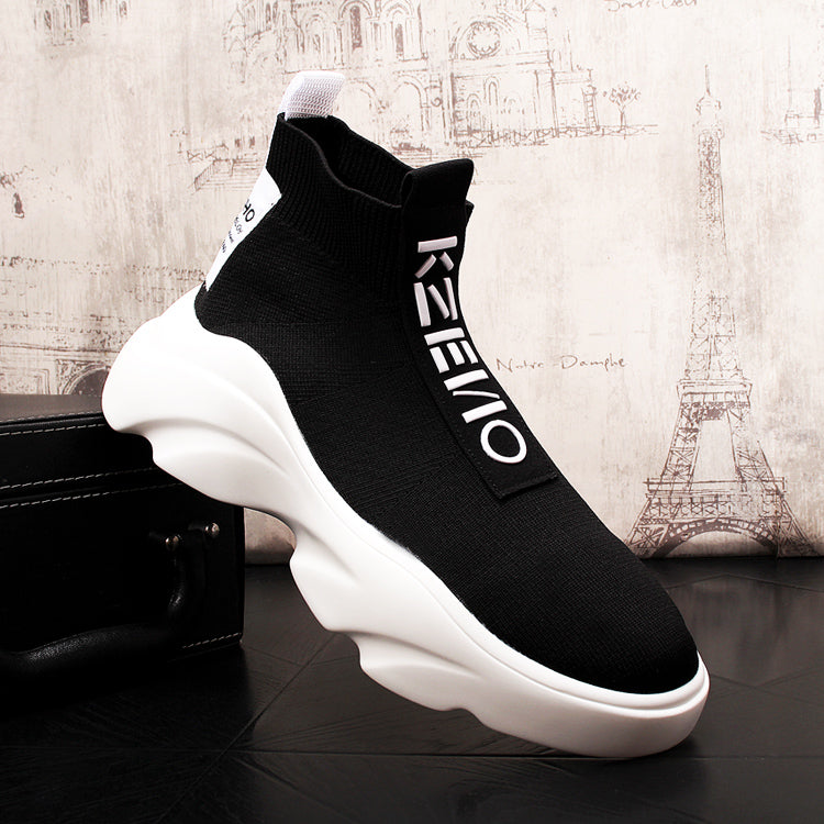 Men Ankle Wool Knitted Sock Sneakers