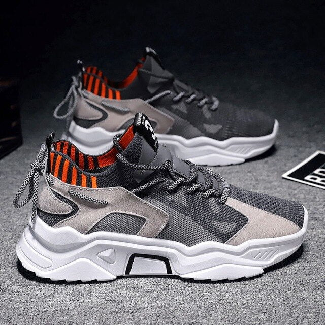 Men Running Comfortable Mesh Sneakers